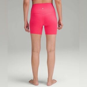 Lululemon Align High-Rise Bike Short 6” Lip Gloss Size 4 Retired Like New